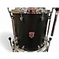 Used SJC Drums 4 Piece USA Custom Maple Black Onyx Drum Kit