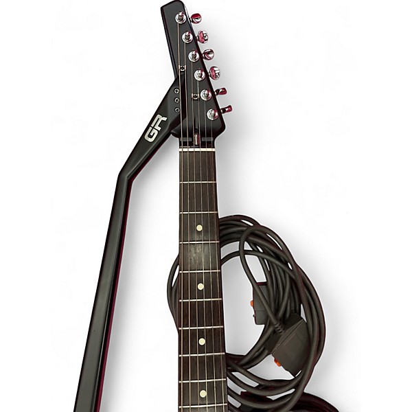 Used Roland GR700 and G707 Synthesizer Bundle Red Solid Body Electric Guitar