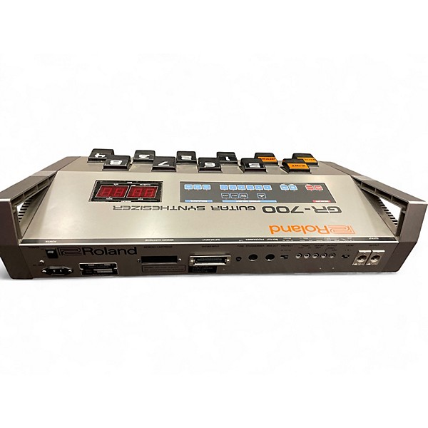 Used Roland GR700 and G707 Synthesizer Bundle Red Solid Body Electric Guitar