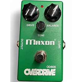 Used Maxon OD808 Overdrive Effect Pedal