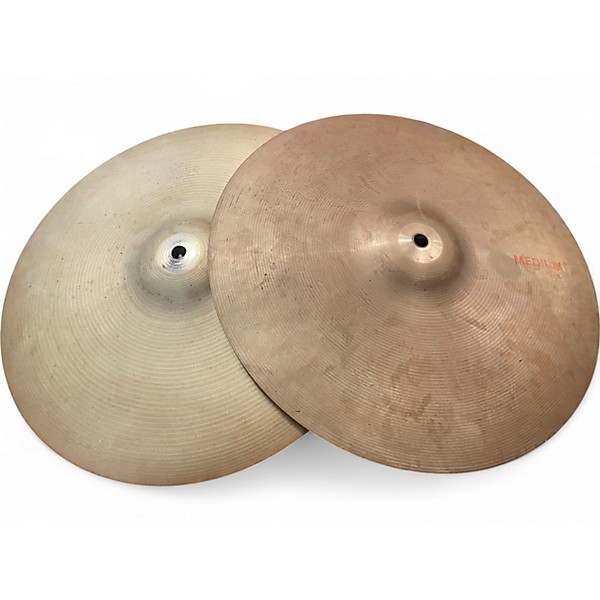 Used Ludwig 14in STANDARD HI HATS (PAIR) Cymbal