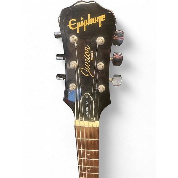 Used Epiphone Les Paul Junior Black Solid Body Electric Guitar