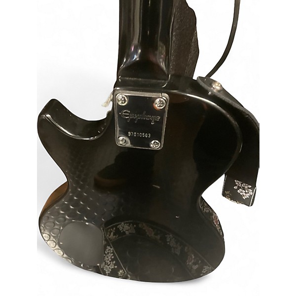 Used Epiphone Les Paul Junior Black Solid Body Electric Guitar