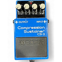 Used BOSS CS3 Compressor Sustainer Effect Pedal