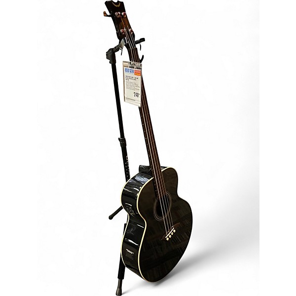 Used Dean EABFL  CBK MF BLACK Acoustic Bass Guitar