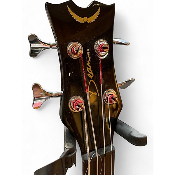 Used Dean EABFL  CBK MF BLACK Acoustic Bass Guitar