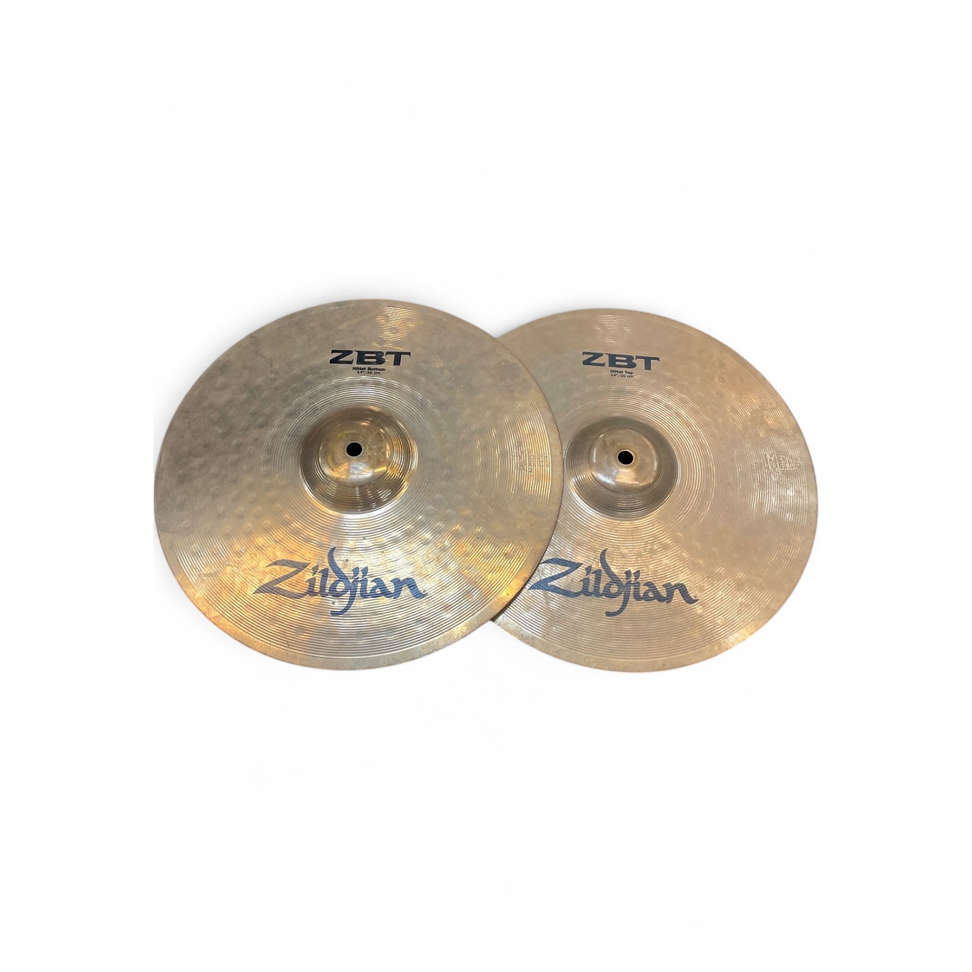 Used Zildjian 14in ZBT Hi Hat Pair Cymbal 33 | Guitar Center