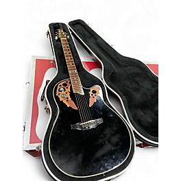 Used Ovation CS257 Celebrity BLACK Acoustic Electric Guitar