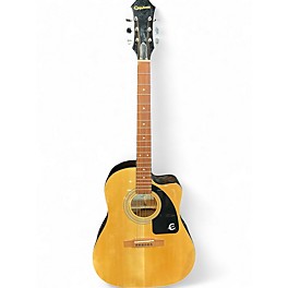 Used Epiphone J15 EC Natural Acoustic Electric Guitar