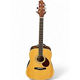 Used Greg Bennett Design by Samick D-5 Natural Acoustic Guitar