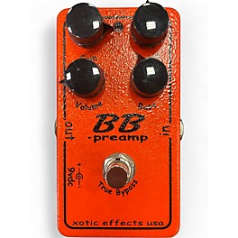 Used Xotic BB Preamp Overdrive Effect Pedal