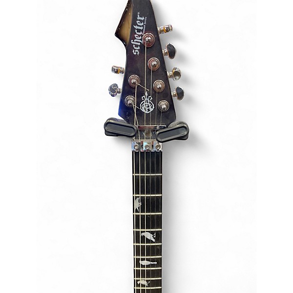 Used Schecter Guitar Research dj ashba black burst Solid Body Electric Guitar