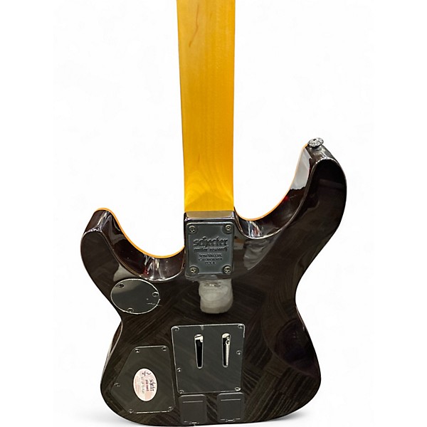 Used Schecter Guitar Research dj ashba black burst Solid Body Electric Guitar