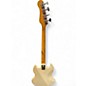 Vintage 1960s Kalamazoo KB-1 White Electric Bass Guitar