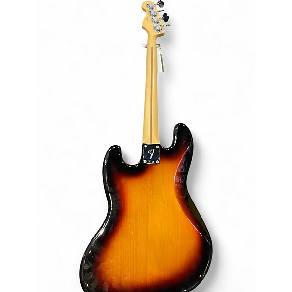 Used Fender Player Jazz Bass 3 Color Sunburst Electric Bass Guitar
