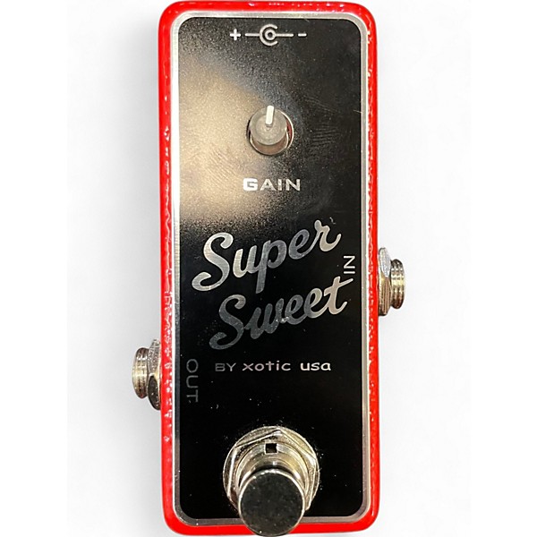 Used Xotic SUPER SWEET Effect Pedal