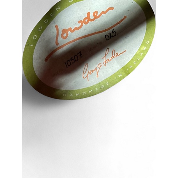 Used 1990s Lowden 025 cedar Acoustic Electric Guitar