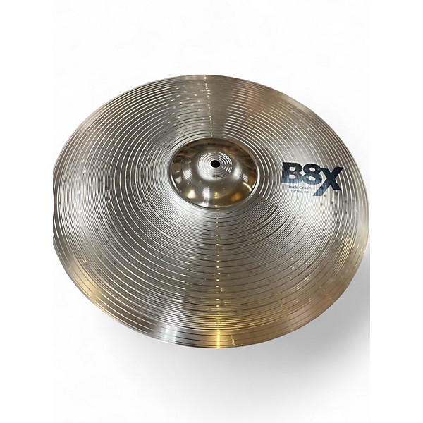 Used SABIAN 18in B8X Rock Crash Cymbal