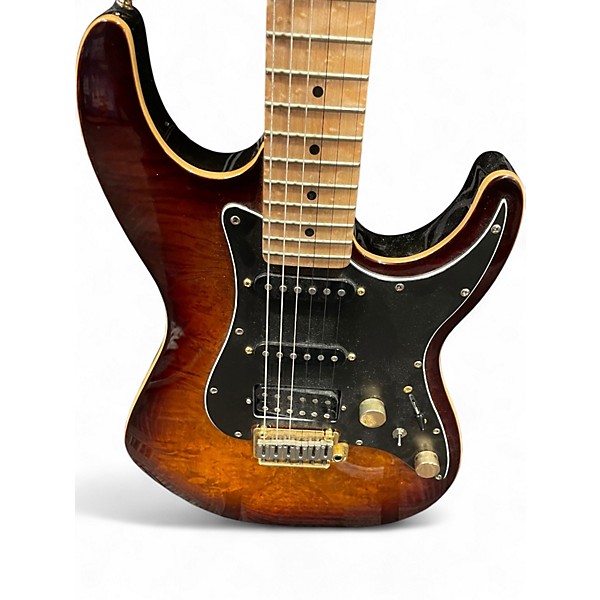 Used Michael Kelly             Used Michael Kelly Custom Collection Burl 60  BURL Solid Body Electric Guitar