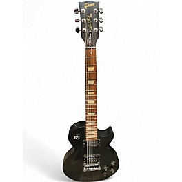 Used Gibson 1970S Tribute Les Paul Studio Black Solid Body Electric Guitar