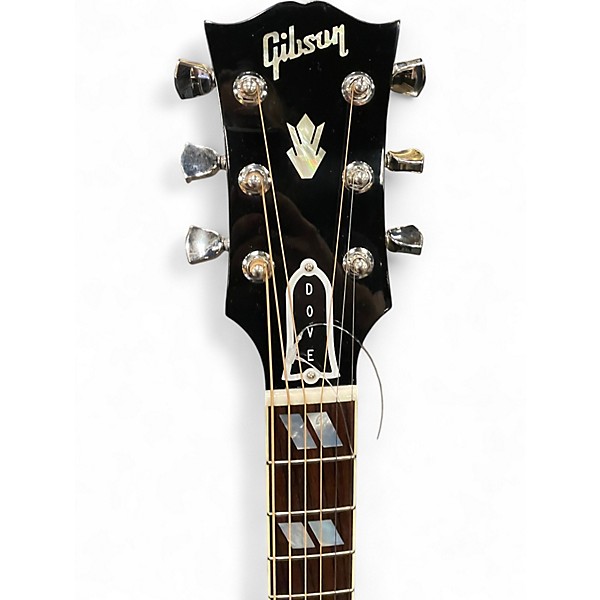 Used Gibson Custom Shop Dove Viper Blue Acoustic Electric Guitar