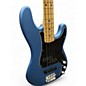Used 2022 Fender American Performer Precision Bass Blue Electric Bass Guitar