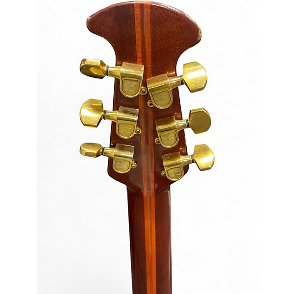 Used Ovation 1657-7 natural Acoustic Electric Guitar