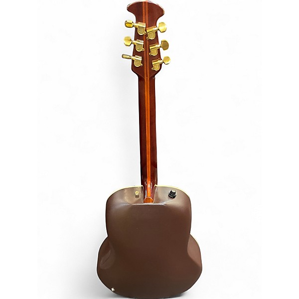 Used Ovation 1657-7 natural Acoustic Electric Guitar