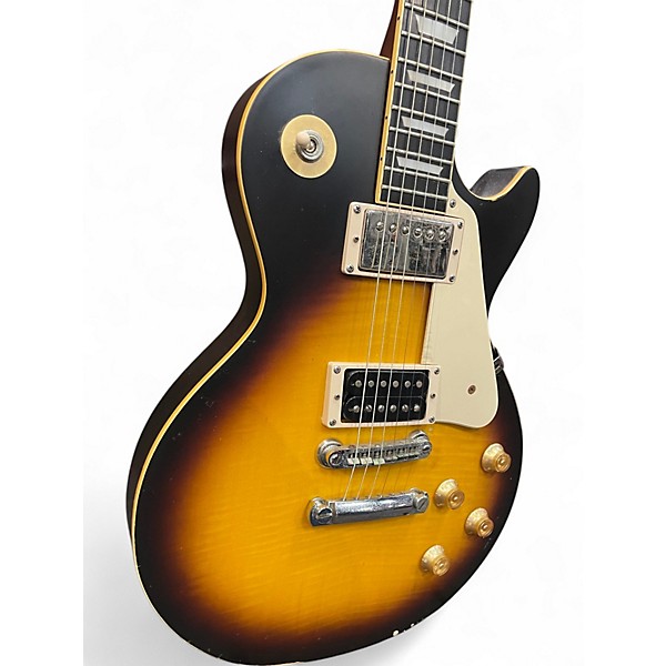 Used Carlo Robelli LP COPY Heritage Sunburst Solid Body Electric Guitar