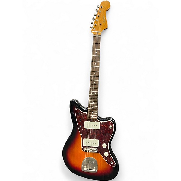 Used Squier Classic Vibe 60s Jazzmaster 3 Color Sunburst Solid Body Electric Guitar