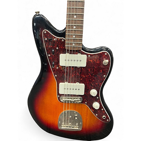 Used Squier Classic Vibe 60s Jazzmaster 3 Color Sunburst Solid Body Electric Guitar