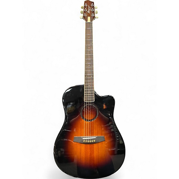 Used LR Baggs AEG1 3 Color Sunburst Acoustic Electric Guitar