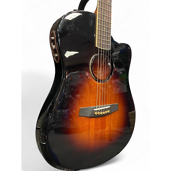 Used LR Baggs AEG1 3 Color Sunburst Acoustic Electric Guitar