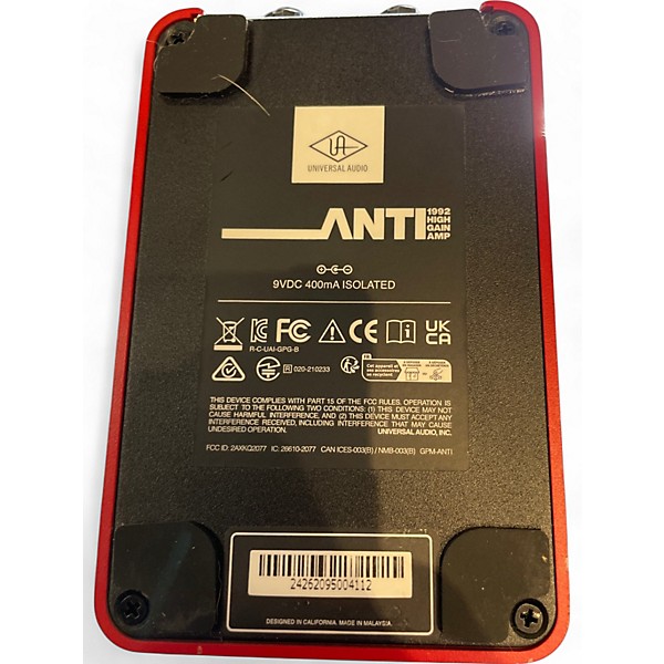 Used Universal Audio Anti Guitar Preamp