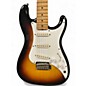 Vintage 1980s Squier Bullet Stratocaster 2 Color Sunburst Solid Body Electric Guitar