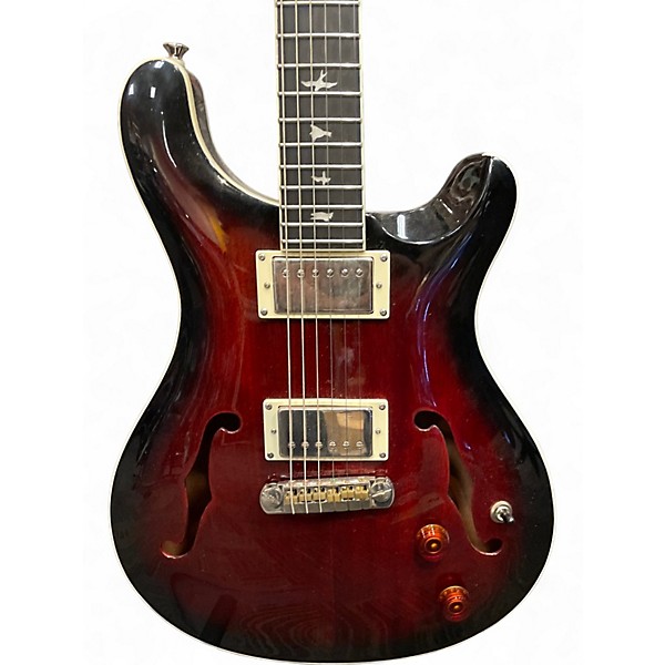 Used PRS Hollowbody Black Cherry Hollow Body Electric Guitar