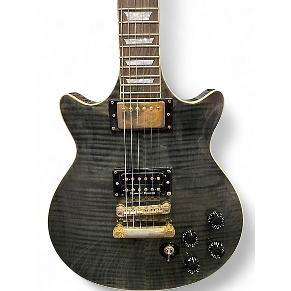 Used Epiphone Genesis Trans Black Solid Body Electric Guitar