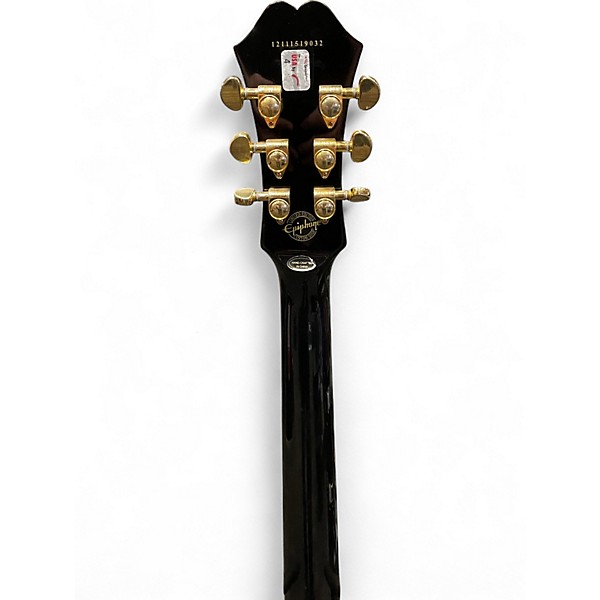 Used Epiphone Genesis Trans Black Solid Body Electric Guitar