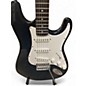 Used Silvertone St Style Black Solid Body Electric Guitar