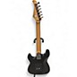 Used Silvertone St Style Black Solid Body Electric Guitar