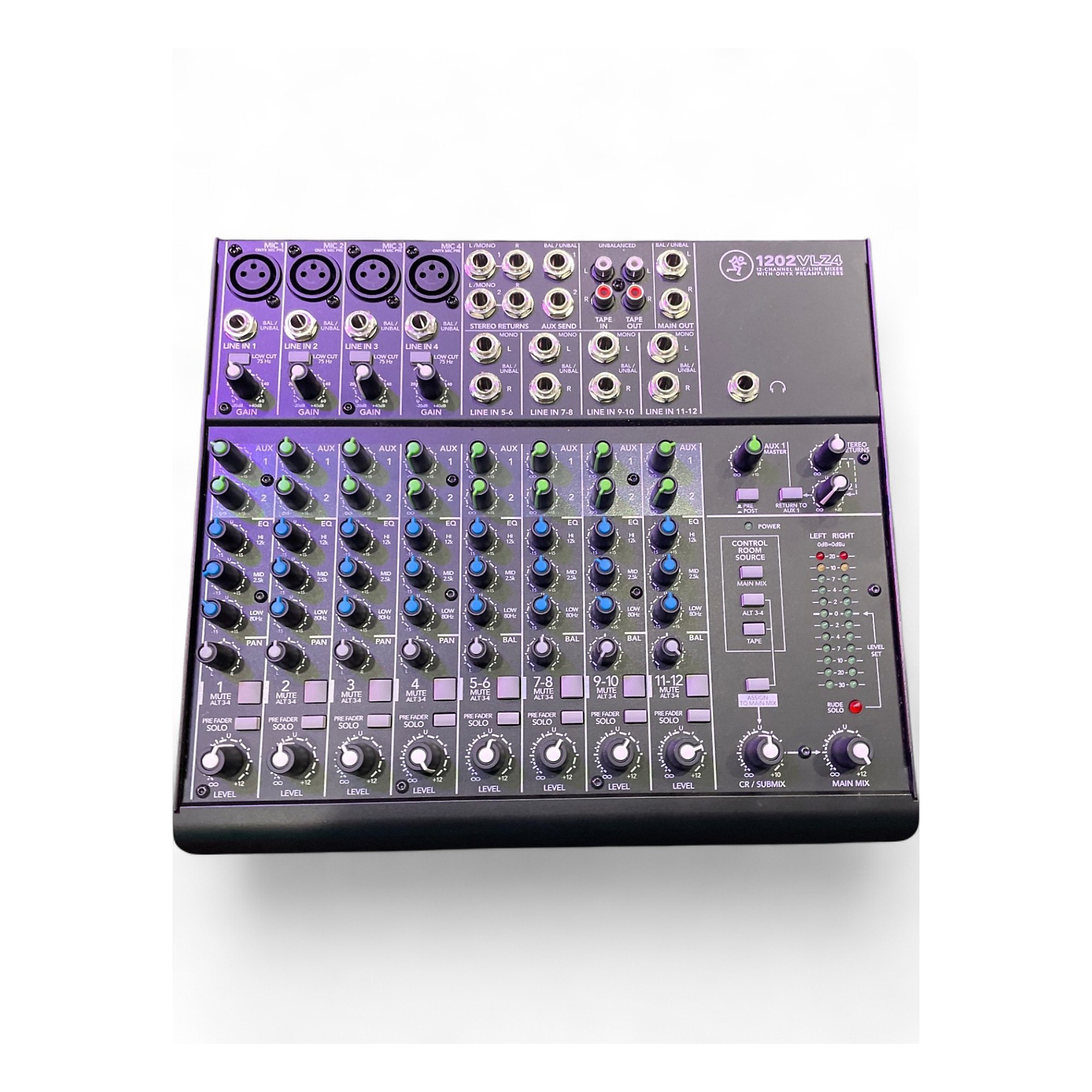 Used Mackie 1202VLZ4 Unpowered Mixer | Guitar Center