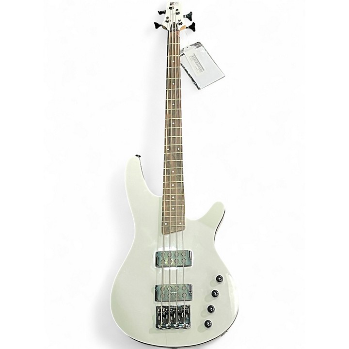Used Ibanez SRX2EX2 white Electric Bass Guitar white