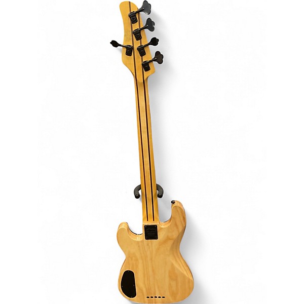 Used Schecter Guitar Research MICHAEL ANTHONY MA-5 KOA Natural Electric Bass Guitar