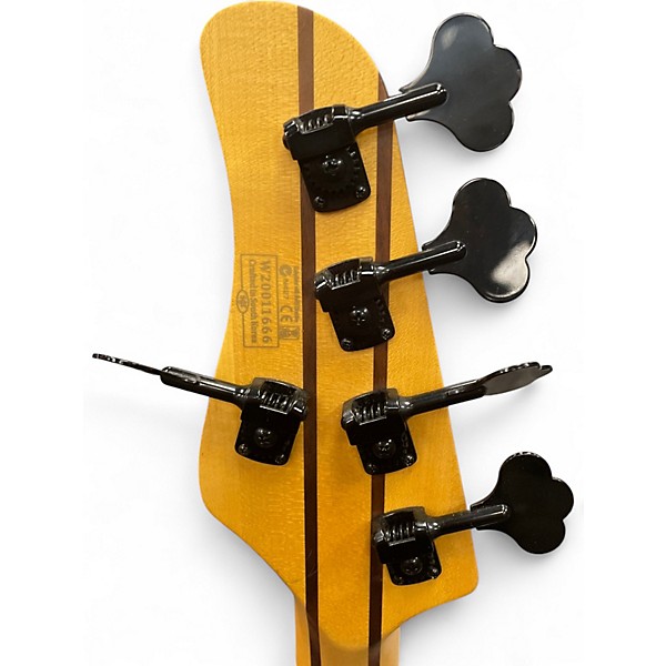 Used Schecter Guitar Research MICHAEL ANTHONY MA-5 KOA Natural Electric Bass Guitar