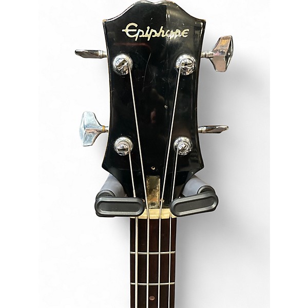 Vintage 1970s Epiphone ET-280 Red Electric Bass Guitar
