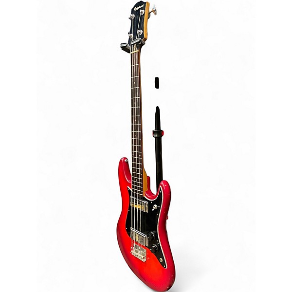 Vintage 1970s Epiphone ET-280 Red Electric Bass Guitar