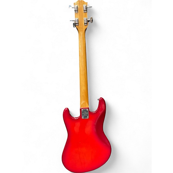 Vintage 1970s Epiphone ET-280 Red Electric Bass Guitar