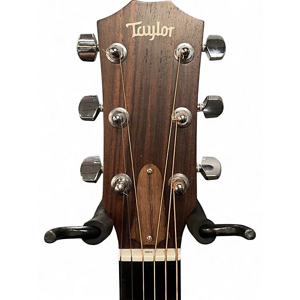Used Taylor 214CE Left Handed Natural Acoustic Electric Guitar