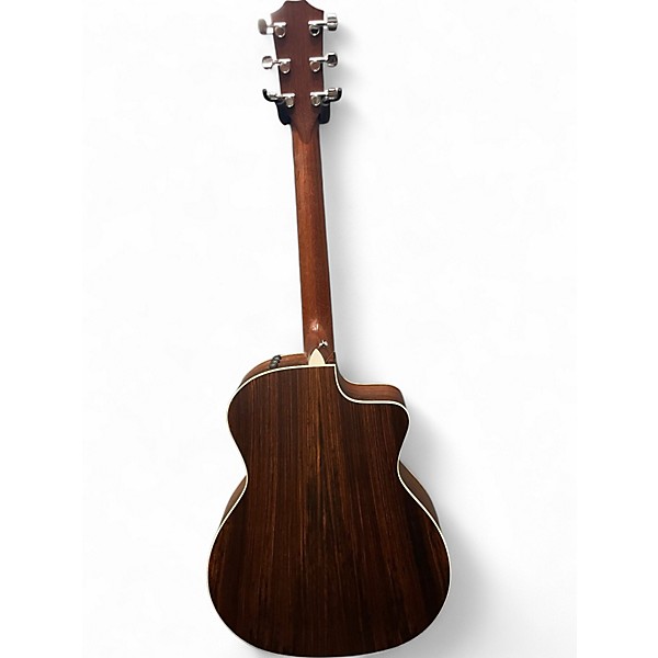 Used Taylor 214CE Left Handed Natural Acoustic Electric Guitar