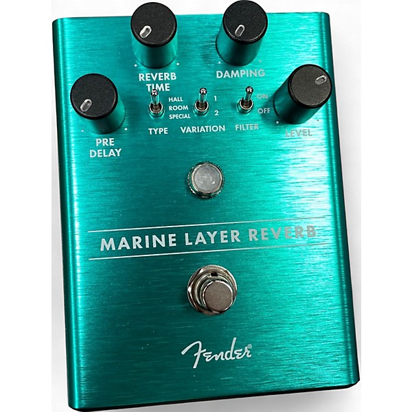 Used Fender Marine Layer Reverb Effect Pedal